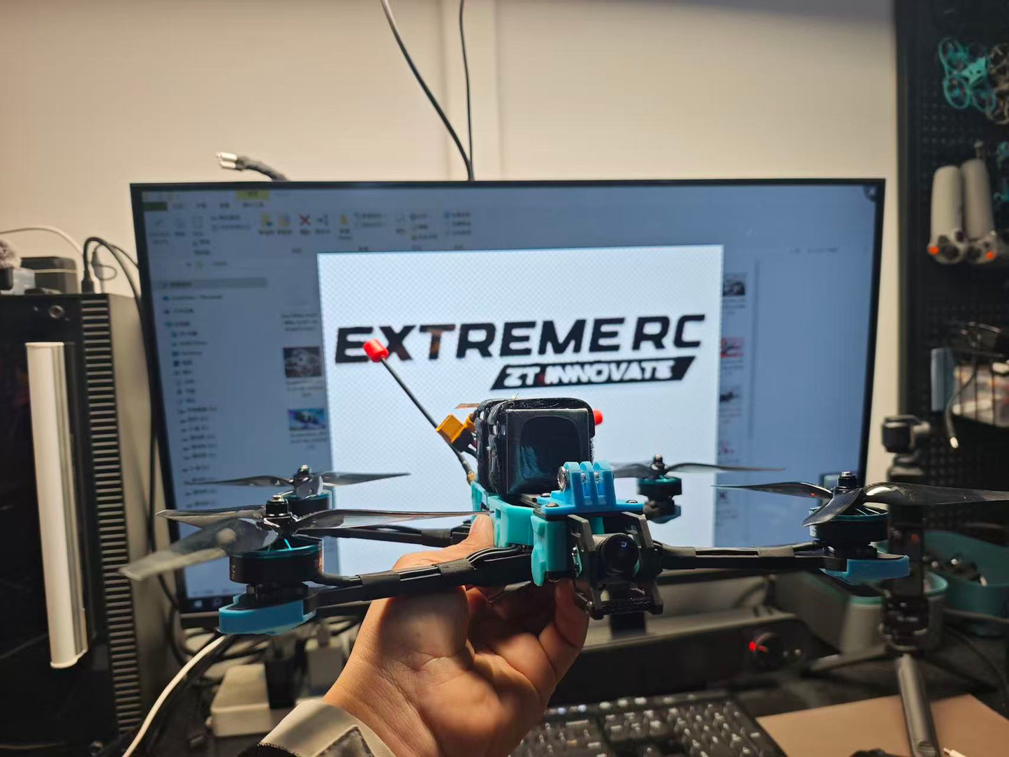 EXTREME RC T1-2807 1300KV/1500KV/1800KV Brushless Drone motors FPV drone motors fpr 7 inch Fpv Drone Motors